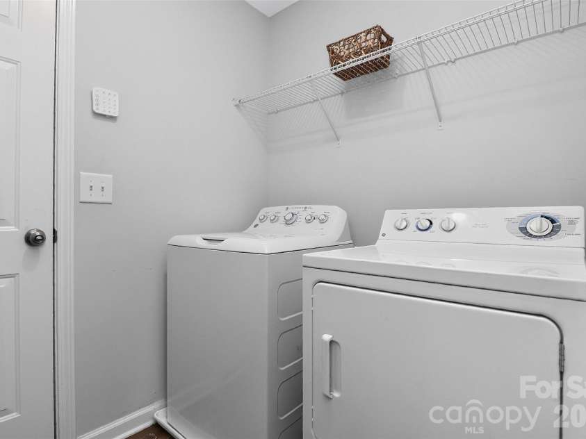 1051 Ava Trail Lane, Clover, SC 29710.  MLS# CAR4415650, YatesRealty ID 45415. First Floor Laundry