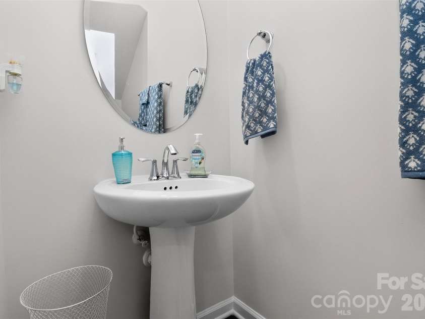 1051 Ava Trail Lane, Clover, SC 29710.  MLS# CAR4415650, YatesRealty ID 45415. Spacious Powder Room