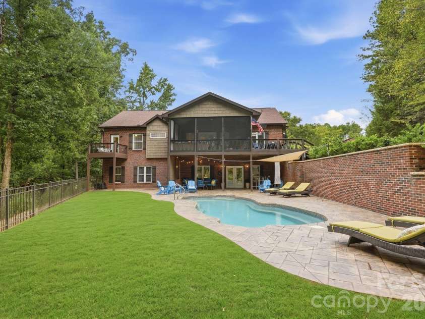 2055 Tiger Paw Lane, York, SC 29745.  MLS# CAR4425270, YatesRealty ID 45420. Backyard Oasis