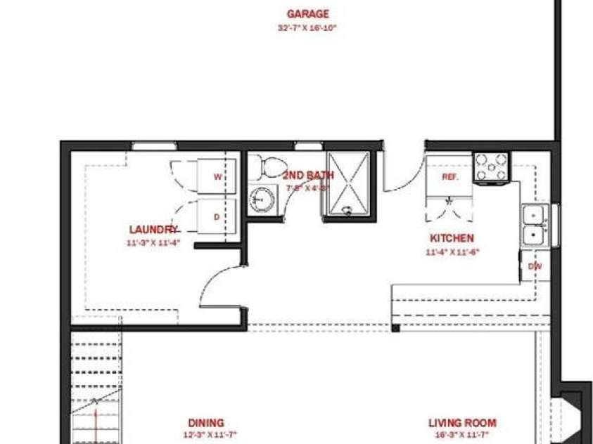 3178 Foxford Drive, Concord, NC 28025.  MLS# CAR4323148, YatesRealty ID 4543. 3178 Foxford Downstairs
