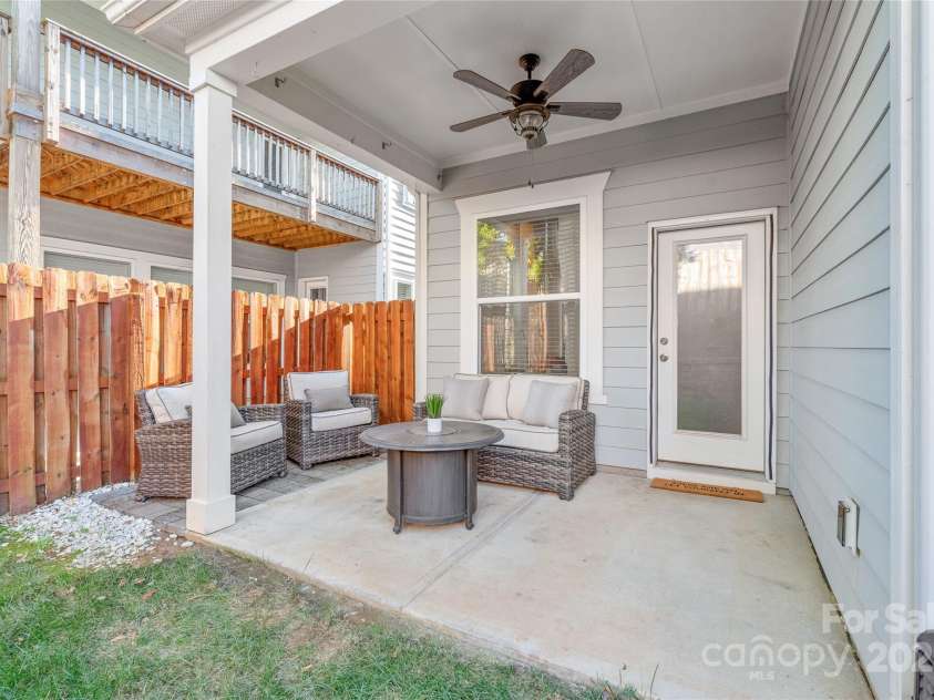411 Belton Street, Charlotte, NC 28209.  MLS# CAR4321222, YatesRealty ID 4543. Relax and unwind in the evenings; enjoy the peaceful charm of Carolina nights from home.