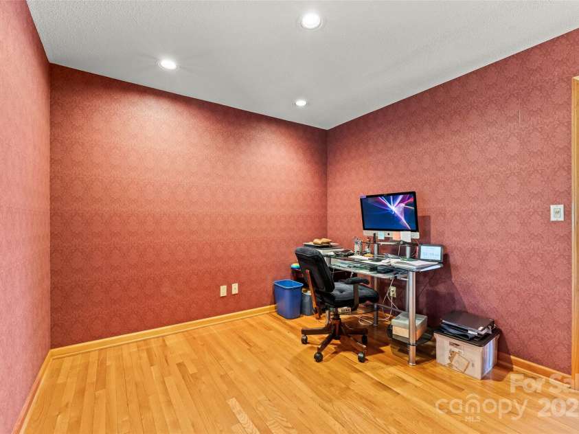 674 Walnut Ridge Road, Brevard, NC 28712.  MLS# CAR4235374, YatesRealty ID 4544. Main House - Main Level - Office