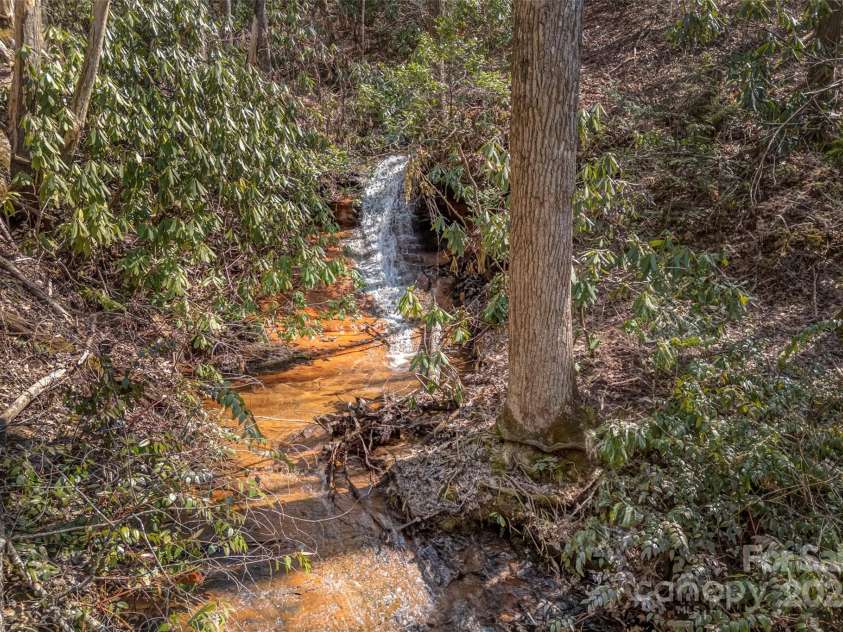 674 Walnut Ridge Road, Brevard, NC 28712.  MLS# CAR4235374, YatesRealty ID 4544. Waterfall