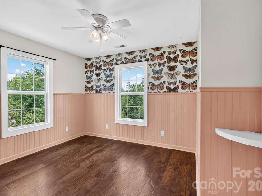 10724 Kingsview Drive, Davidson, NC 28036.  MLS# CAR4409874, YatesRealty ID 45444. Bedroom 3 on second level.