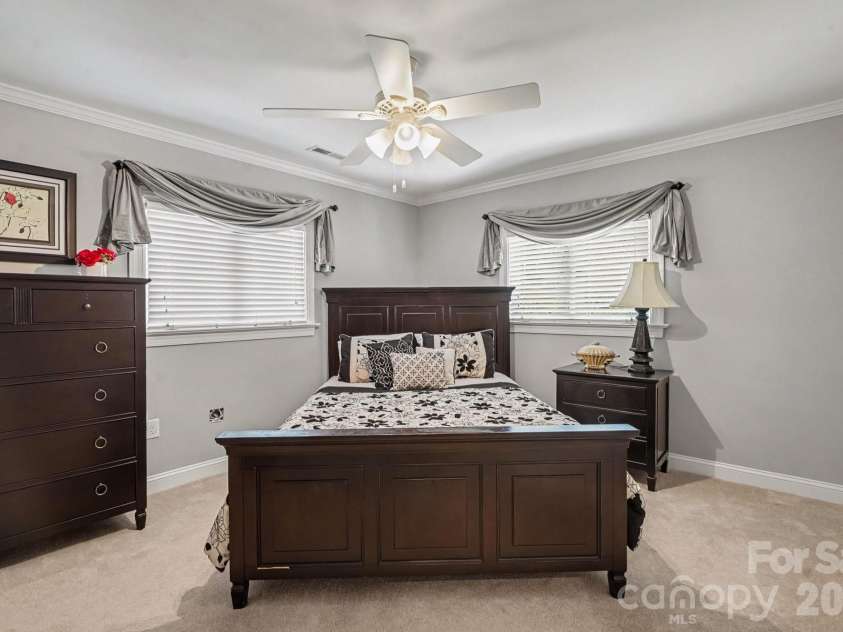 103 Dale Avenue, Kannapolis, NC 28081.  MLS# CAR4416135, YatesRealty ID 45445. Second bedroom with computer niche and walk in closet.