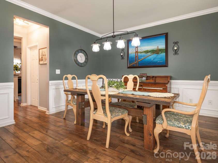 8208 Stourhead Gardens Lane, Waxhaw, NC 28173.  MLS# CAR4410610, YatesRealty ID 45450. Front room can flex as dining, study or sitting space
