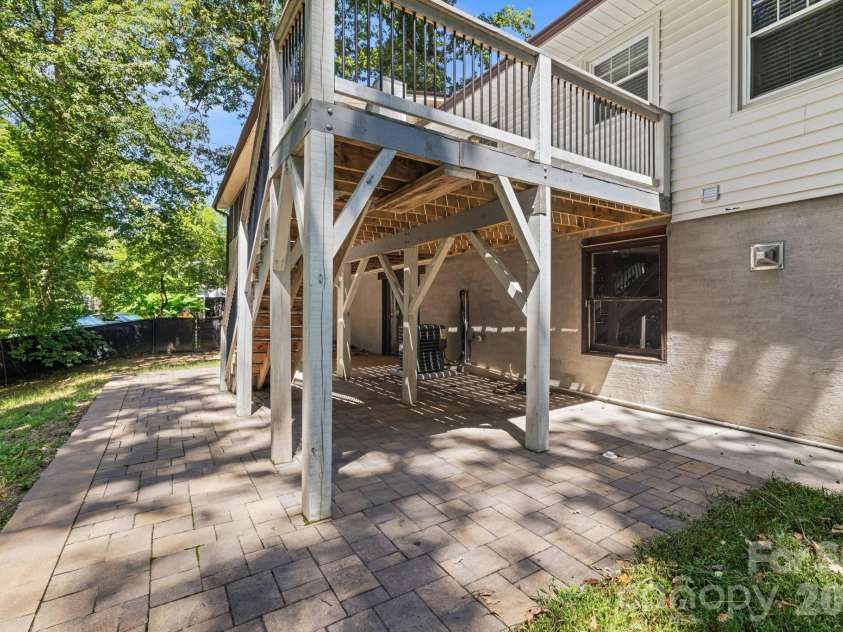 98 Pensacola Avenue, Arden, NC 28704.  MLS# CAR4377061, YatesRealty ID 45460. Back Patio