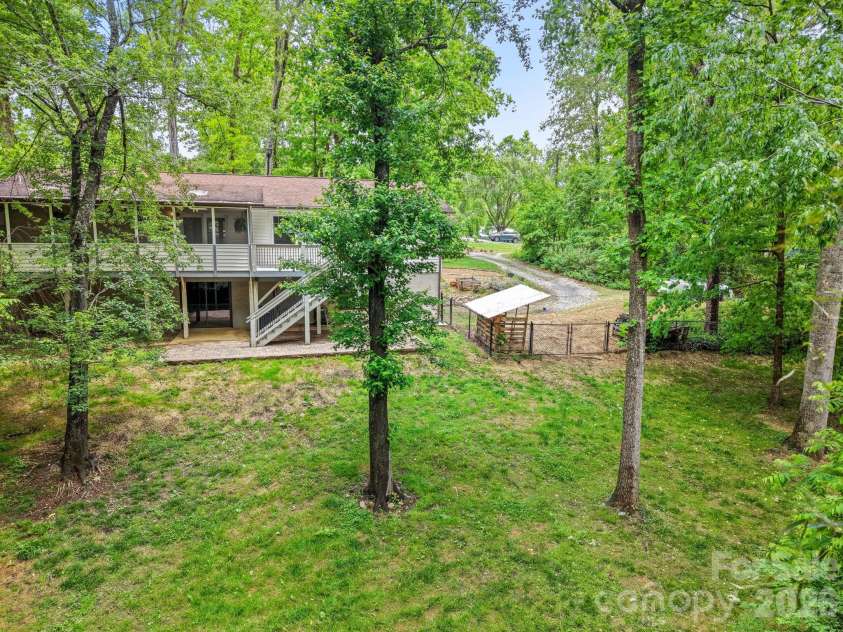 98 Pensacola Avenue, Arden, NC 28704.  MLS# CAR4377061, YatesRealty ID 45460. From back fence