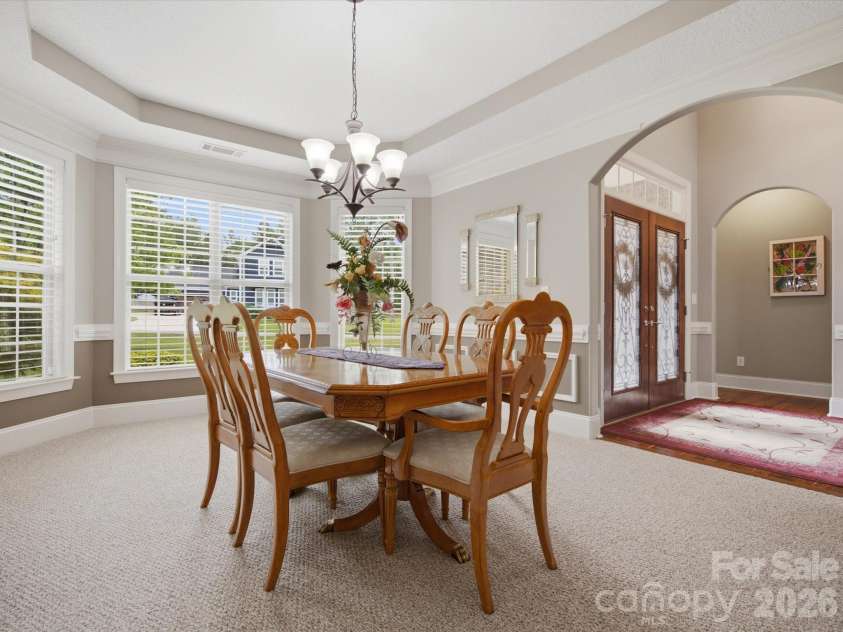 1023 Madras Court, Davidson, NC 28036.  MLS# CAR4415353, YatesRealty ID 45469. Dining