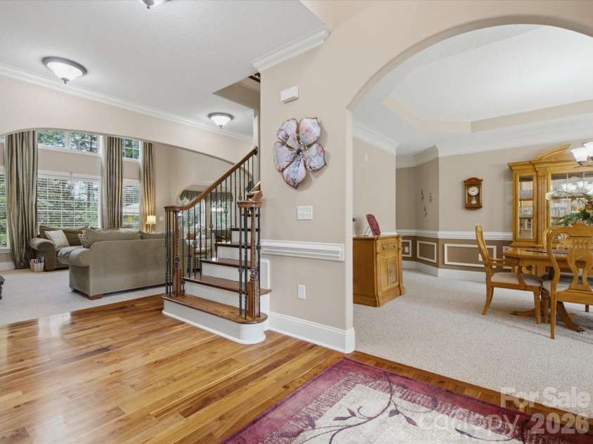 1023 Madras Court, Davidson, NC 28036.  MLS# CAR4415353, YatesRealty ID 45469. Foyer