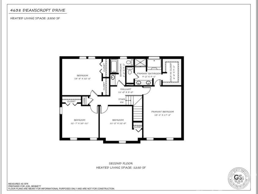 4638 DEANSCROFT Drive, Charlotte, NC 28226.  MLS# CAR4415562, YatesRealty ID 45478. 