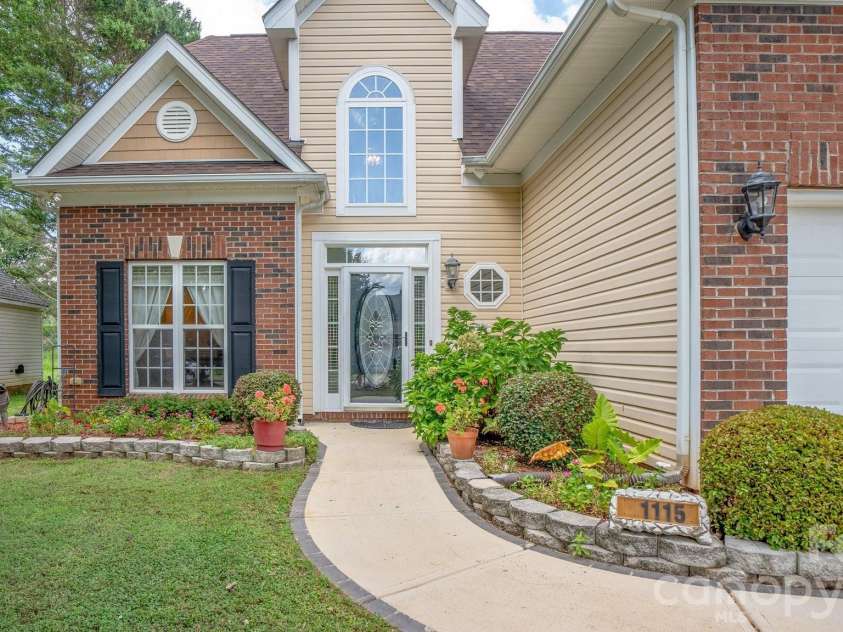 1115 Wind Chime Court, Monroe, NC 28110.  MLS# CAR4414656, YatesRealty ID 45484. 
