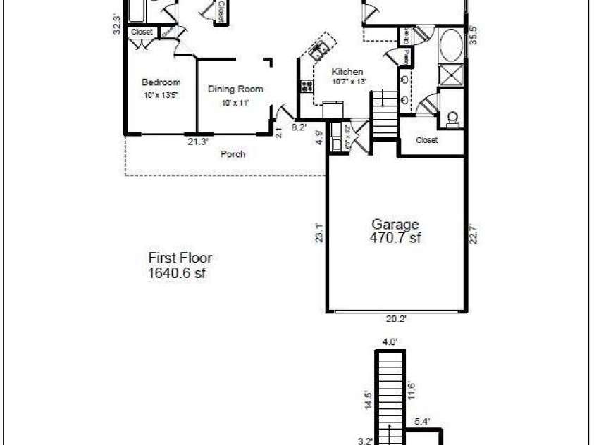 1577 Bay Meadows Avenue, Concord, NC 28027.  MLS# CAR4414498, YatesRealty ID 45485. 