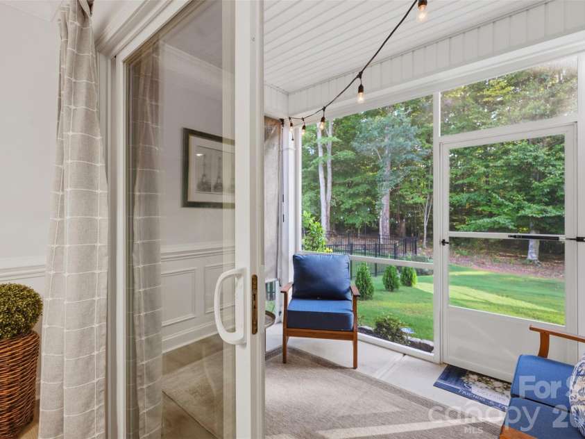 109 Noah Lane, Troutman, NC 28166.  MLS# CAR4414438, YatesRealty ID 45487. Screened in back patio