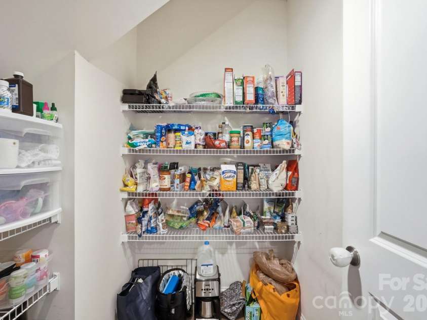 4492 Falls Lake Drive, Concord, NC 28025.  MLS# CAR4413181, YatesRealty ID 45507. Walk-in Pantry