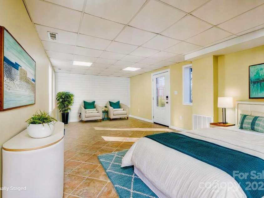 2106 Lynmore Drive, Sherrills Ford, NC 28673.  MLS# CAR4316248, YatesRealty ID 4551. 3rd Bedroom Downstairs virtually staged