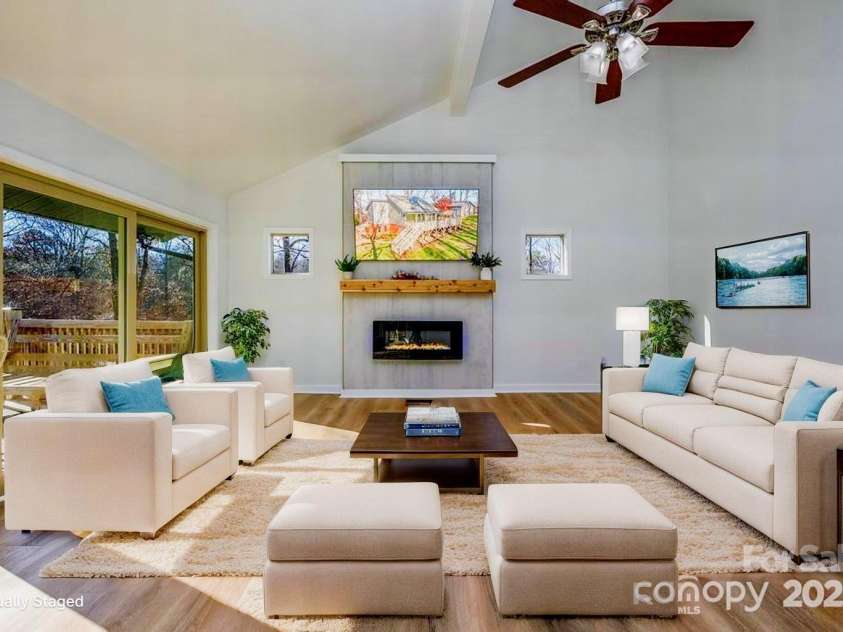 2106 Lynmore Drive, Sherrills Ford, NC 28673.  MLS# CAR4316248, YatesRealty ID 4551. Virtually staged