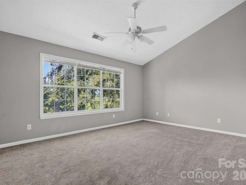 5936 Downfield Wood Drive, Charlotte, NC 28269.  MLS# CAR4413592, YatesRealty ID 45510. Primary Bedroom