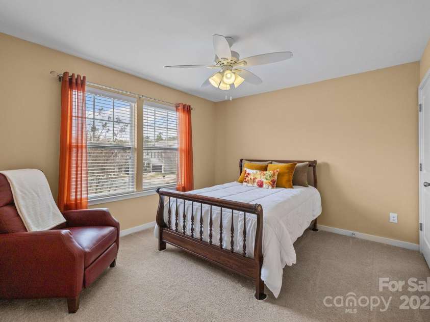 12545 Druids Glen Drive, Pineville, NC 28134.  MLS# CAR4234518, YatesRealty ID 4552. Bedroom #3