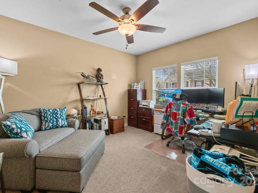12545 Druids Glen Drive, Pineville, NC 28134.  MLS# CAR4234518, YatesRealty ID 4552. Home office for remote work