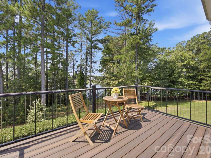 27071 Sanderling Court, Fort Mill, SC 29707.  MLS# CAR4396997, YatesRealty ID 45520. Deck overlooking Lake Bowen