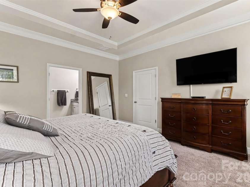 676 Latrobe Drive, Iron Station, NC 28080.  MLS# CAR4401657, YatesRealty ID 45521. Another view of the spacious primary suite