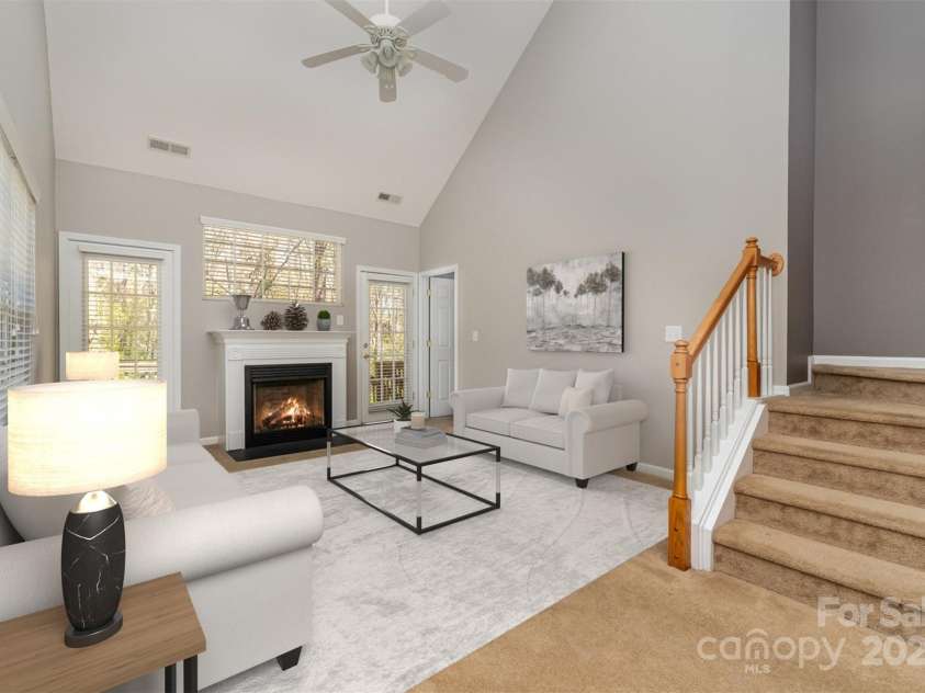 1026 Eagles Nest Lane, Fort Mill, SC 29707.  MLS# CAR4238370, YatesRealty ID 4553. Virtually staged living area