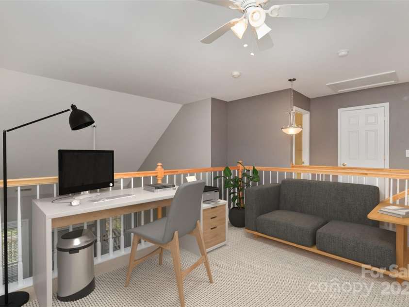 1026 Eagles Nest Lane, Fort Mill, SC 29707.  MLS# CAR4238370, YatesRealty ID 4553. Virtually staged loft