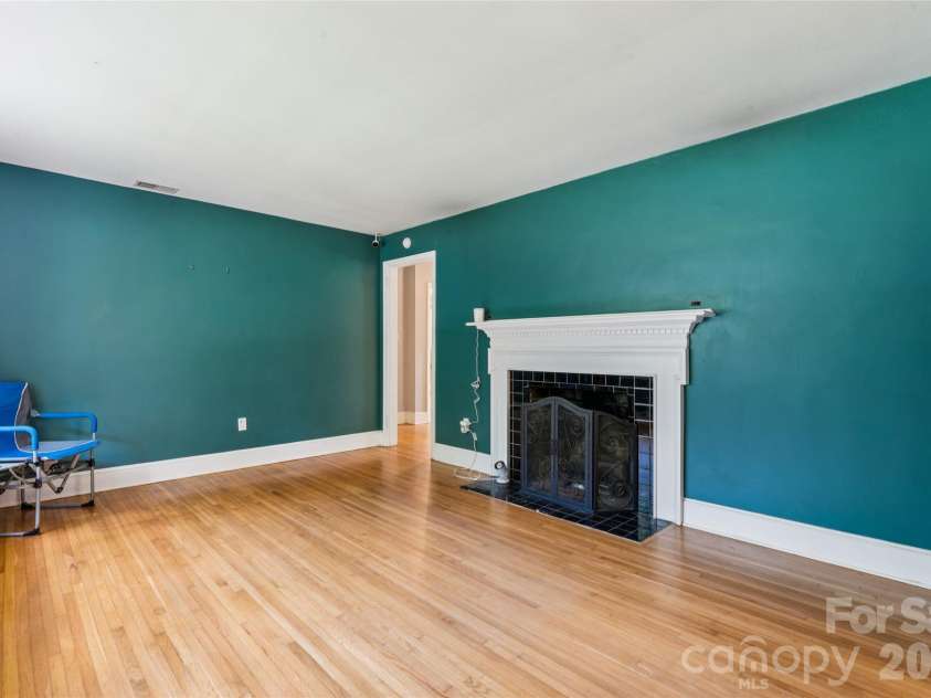 2305 Williams Road, Matthews, NC 28105.  MLS# CAR4416208, YatesRealty ID 45531. Living Room From The Front Door