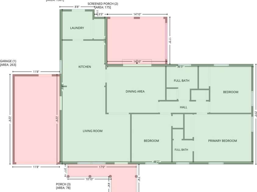 5218 Dolphin Lane, Charlotte, NC 28215.  MLS# CAR4415412, YatesRealty ID 45538. 
