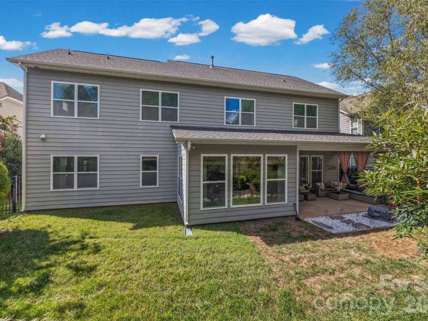 162 Hampton Trail Drive, Fort Mill, SC 29708.  MLS# CAR4410866, YatesRealty ID 45539. Back of Home