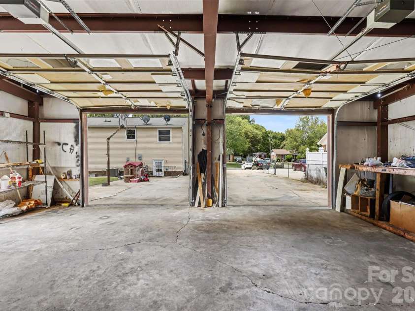 2119 O Hara Drive, Charlotte, NC 28273.  MLS# CAR4415100, YatesRealty ID 45557. 2-car detached garage