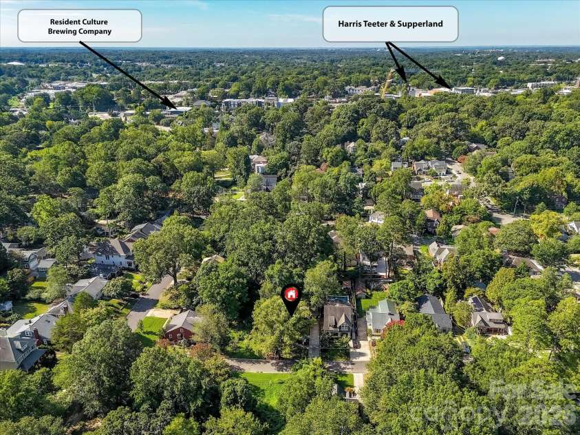 1824 Chestnut Avenue, Charlotte, NC 28205.  MLS# CAR4411171, YatesRealty ID 45564. 