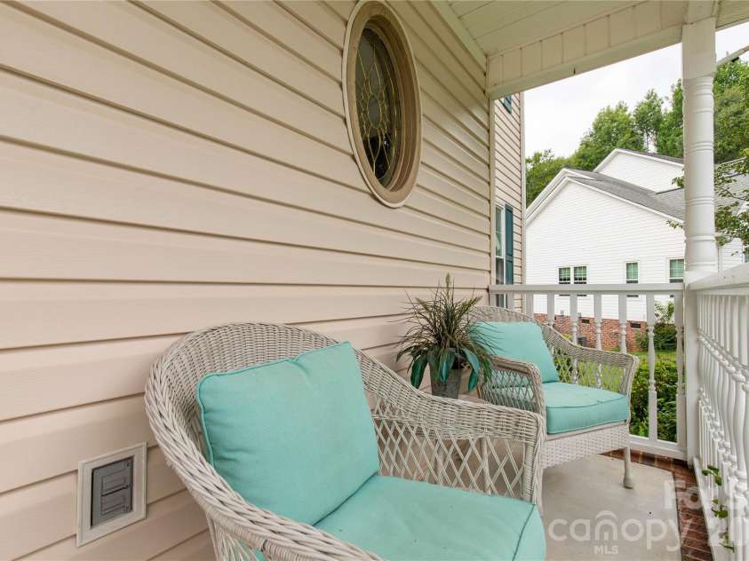 901 Clover Park Drive, Clover, SC 29710.  MLS# CAR4416054, YatesRealty ID 45575. Covered front porch