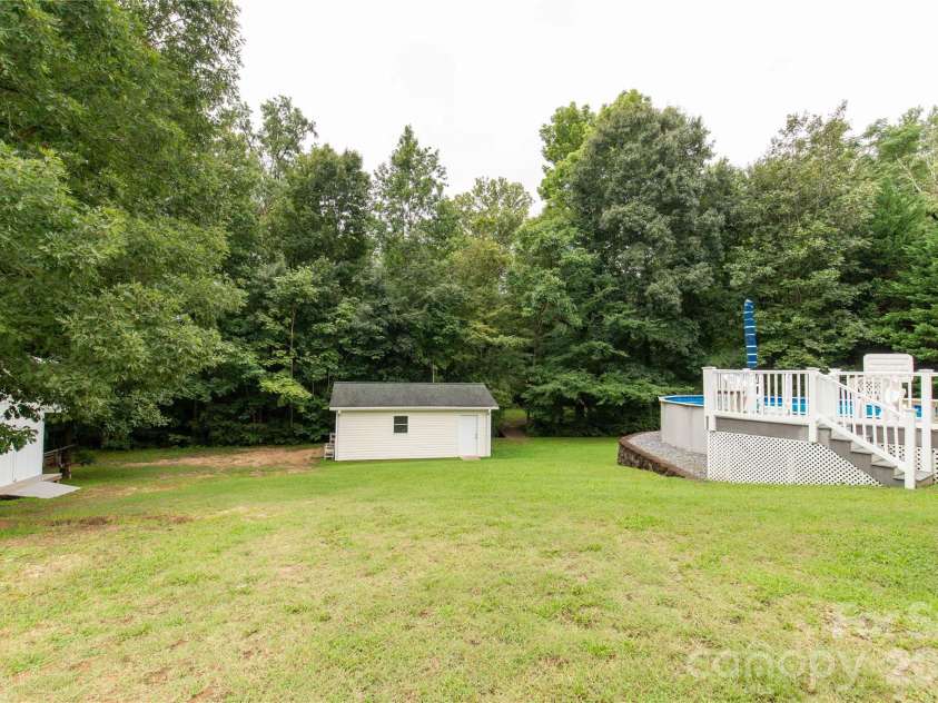 901 Clover Park Drive, Clover, SC 29710.  MLS# CAR4416054, YatesRealty ID 45575. Detached buildings & pool