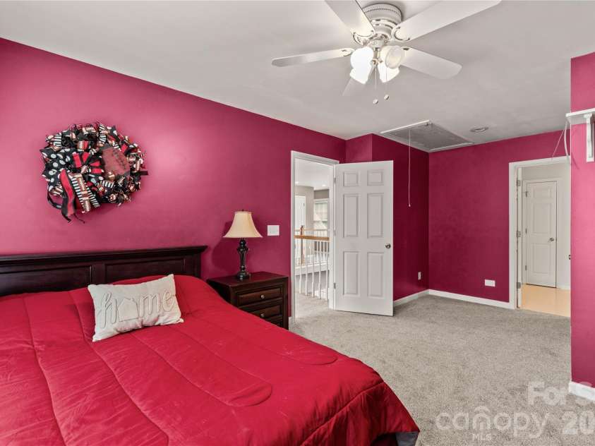 901 Clover Park Drive, Clover, SC 29710.  MLS# CAR4416054, YatesRealty ID 45575. Front Right Bedroom