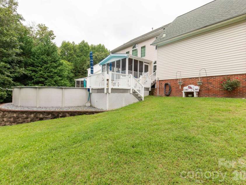901 Clover Park Drive, Clover, SC 29710.  MLS# CAR4416054, YatesRealty ID 45575. Pool View