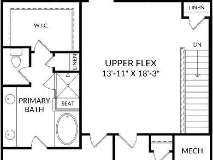 1421 Towns Valley, Fort Mill, SC 29708.  MLS# CAR4416591, YatesRealty ID 45588. Upper Level