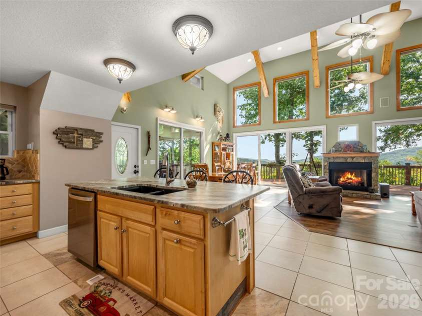 837 Big Raven Lane, Saluda, NC 28773.  MLS# CAR4416376, YatesRealty ID 45594. 