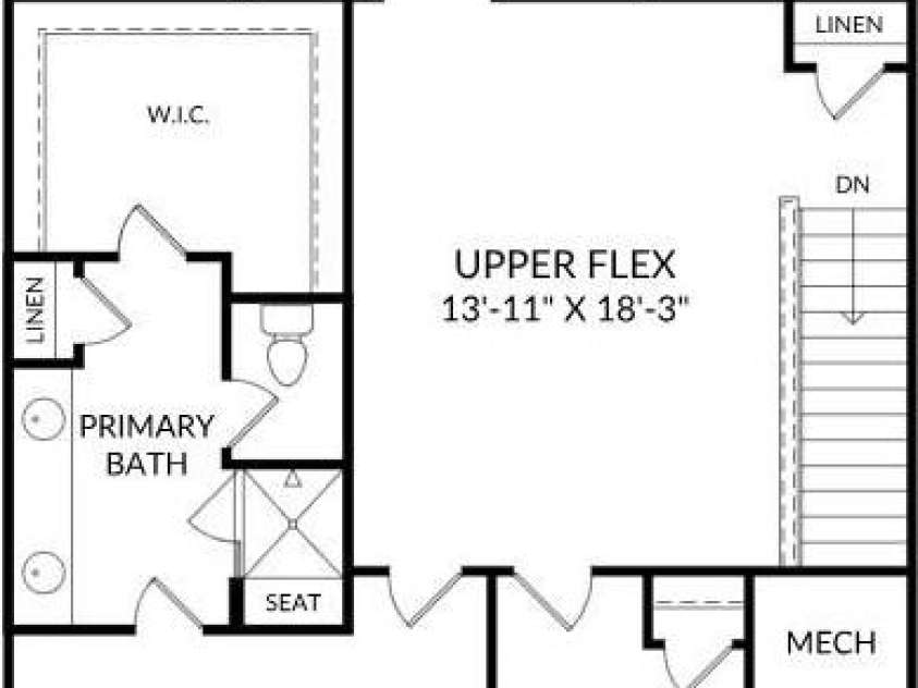 1425 Towns Valley, Fort Mill, SC 29708.  MLS# CAR4416614, YatesRealty ID 45599. Upper Level