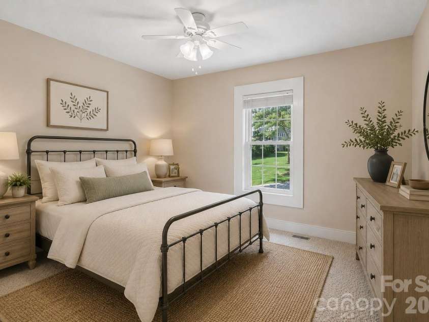 1414 Kanuga Road, Hendersonville, NC 28739.  MLS# CAR4415516, YatesRealty ID 45627. Second Bedroom Virtually Staged
