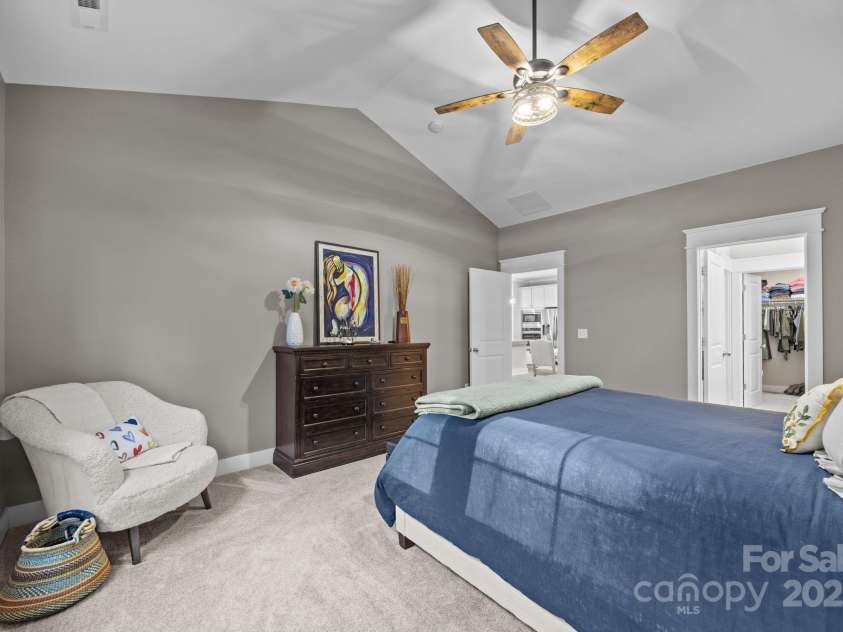 513 Sweet Birch Park Lane, Black Mountain, NC 28711.  MLS# CAR4322583, YatesRealty ID 4563. Primary bedroom on main floor