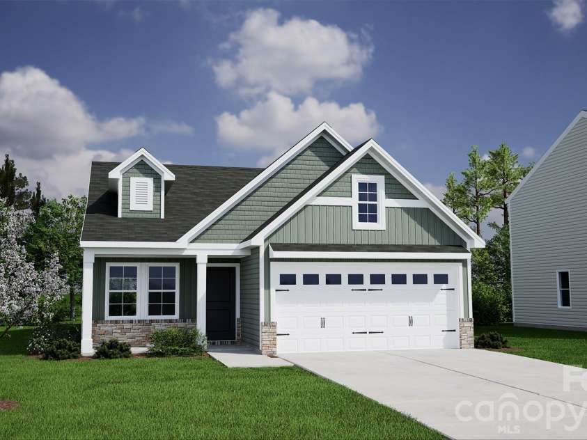 4016 Juno Drive, Charlotte, NC 28215.  MLS# CAR4407890, YatesRealty ID 45632. Homesite 182 features a Brunswick D Ranch Floorplan