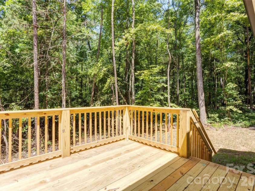 496 Fisk Street, Concord, NC 28027.  MLS# CAR4416068, YatesRealty ID 45635. Back Deck