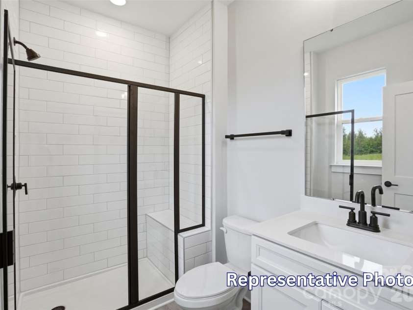 5213 Devonshire Road, Denver, NC 28037.  MLS# CAR4416675, YatesRealty ID 45644. Guest Bathroom