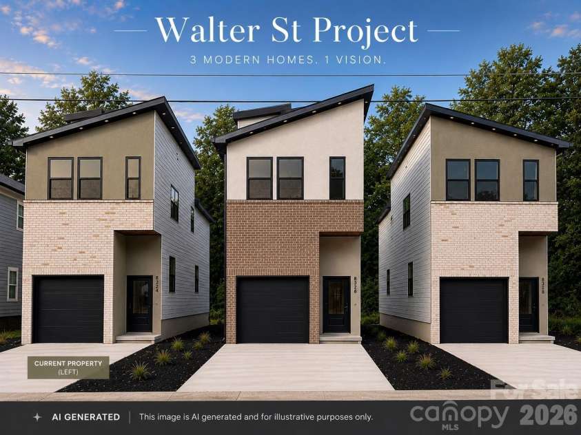 3024 Walter Street, Charlotte, NC 28208.  MLS# CAR4401144, YatesRealty ID 45669. 