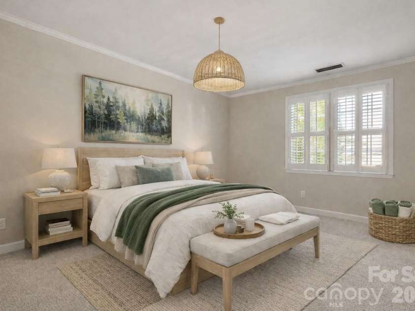 153 Perrin Place, Charlotte, NC 28207.  MLS# CAR4372500, YatesRealty ID 45670. Virtually Staged