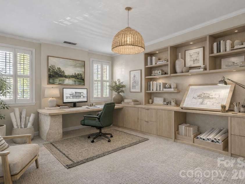 153 Perrin Place, Charlotte, NC 28207.  MLS# CAR4372500, YatesRealty ID 45670. Virtually Staged