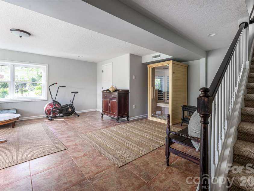 114 Cambridge Road, Asheville, NC 28804.  MLS# CAR4415783, YatesRealty ID 45672. Bonus room lower level