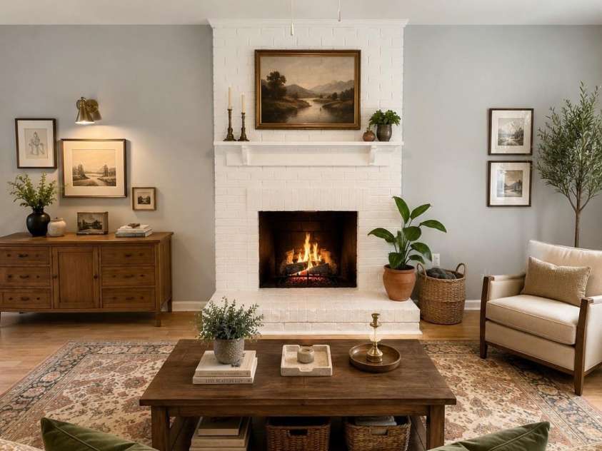 8826 Leipzig Drive, Charlotte, NC 28210.  MLS# CAR4401179, YatesRealty ID 45678. Living Area - Virtually staged